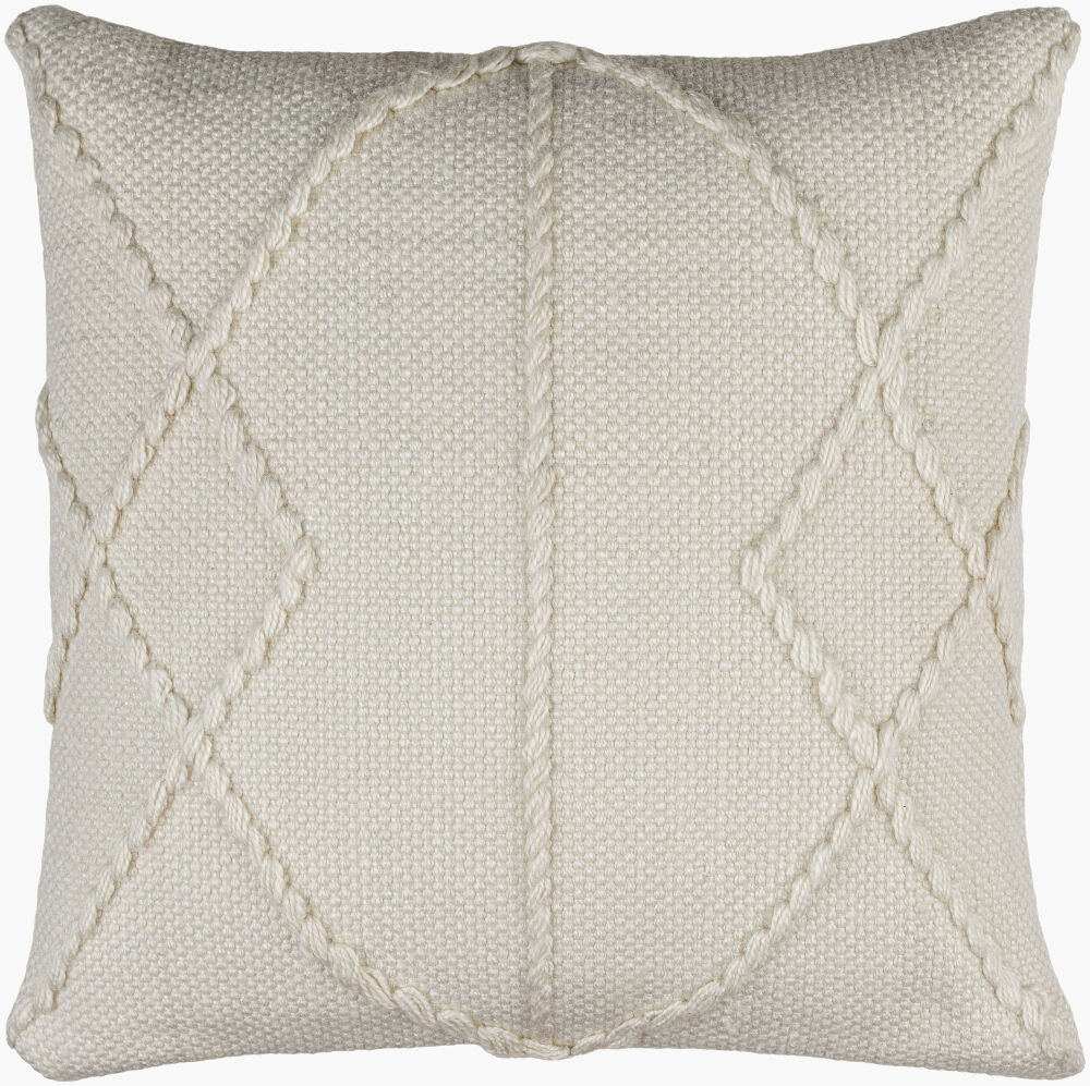 Dortmund Accent Pillow Poly, Decorative Pillow by Surya, 18" length x 18" width