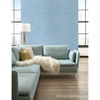 Horizontal Grasscloth Light Blue Wallpaper, by York Wall, 33' length x 1'8.5" width x 0.02" depth thumbnail 3