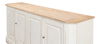 Antique Whitewash Sideboard  4 Door thumbnail 4