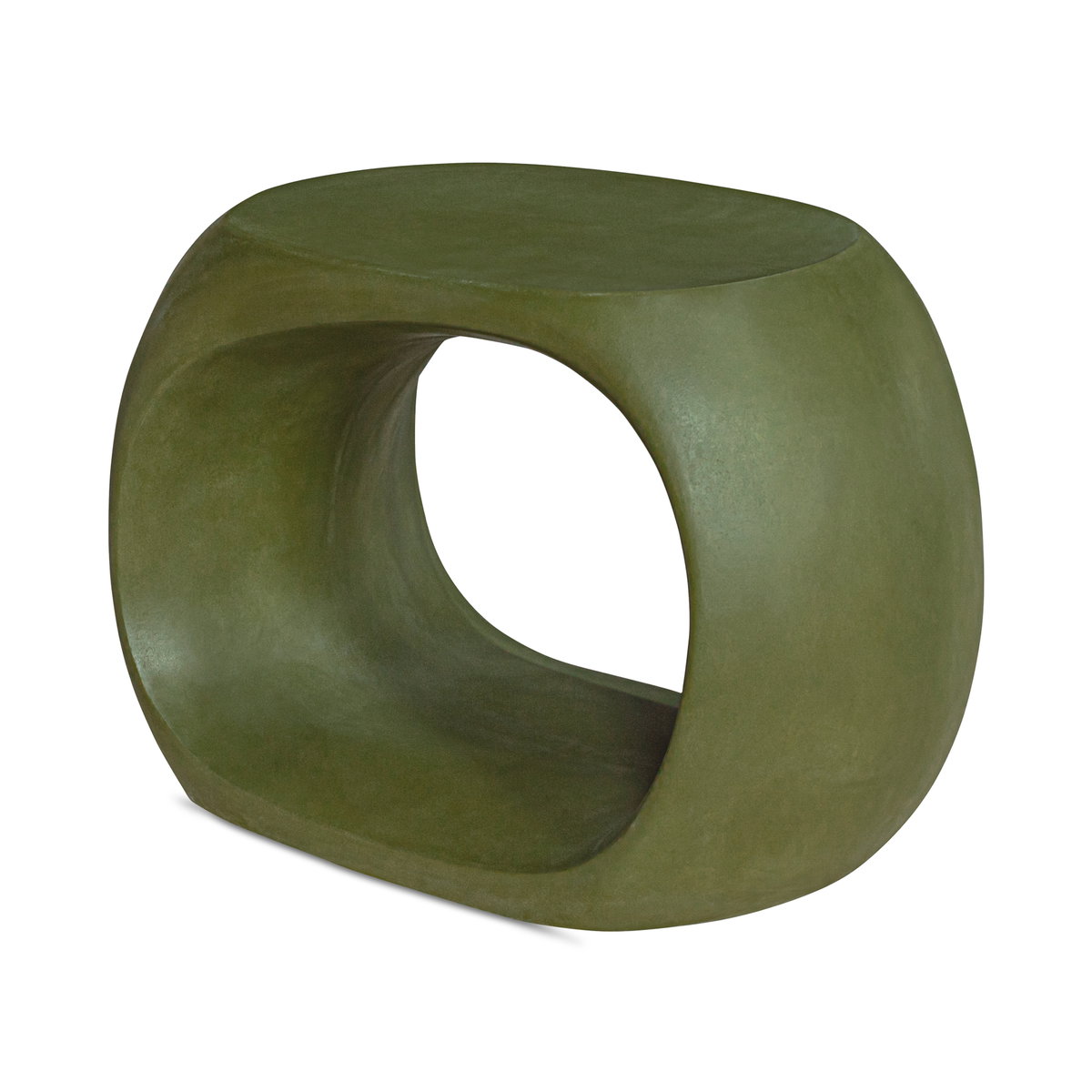 Albers Outdoor Stool Green, Outdoor Chair by Moe's Home, 2'2.75" width x 1'5.75" height x 1'2.75" depth View 2