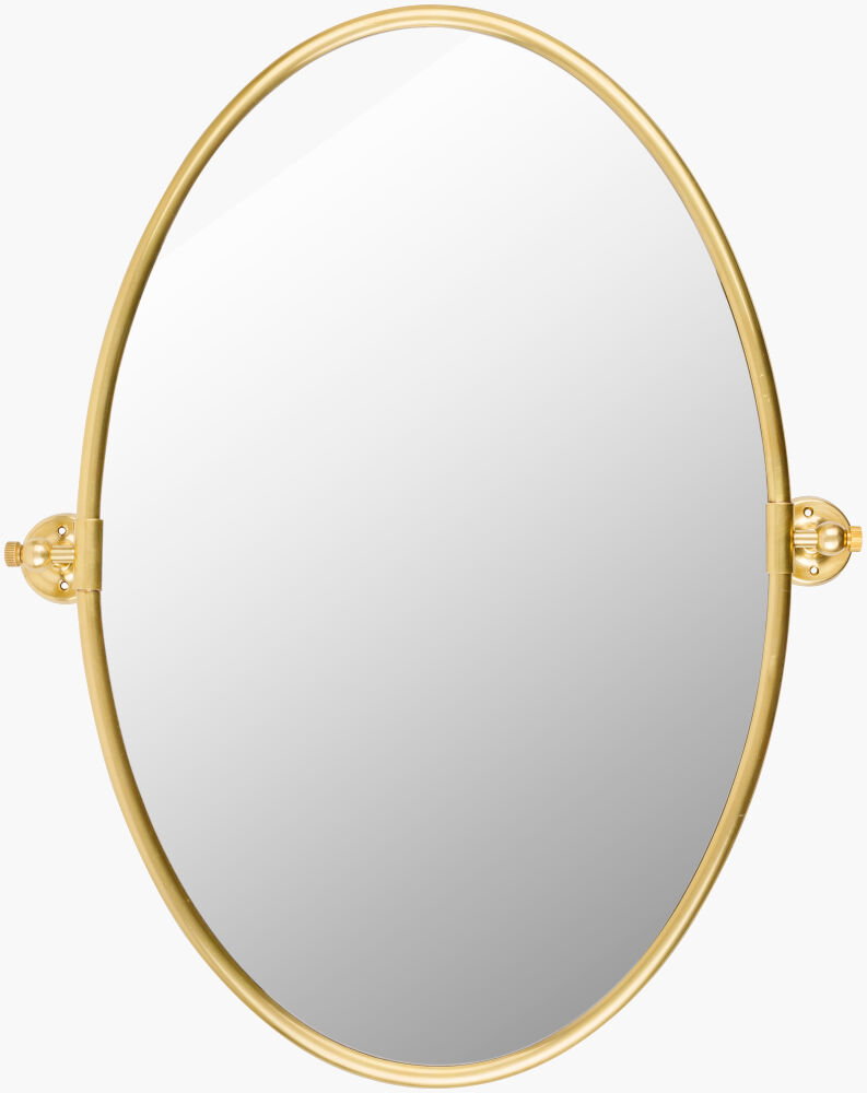 Burnish Accent Mirror, by Surya, 25" width x 30" height