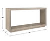 Prism Light Oak Console Table thumbnail 2