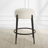 Arles Plush Counter Stool, Counter & Bar Stool by Uttermost, 20.5" width x 26" height x 20.5" depth thumbnail 4