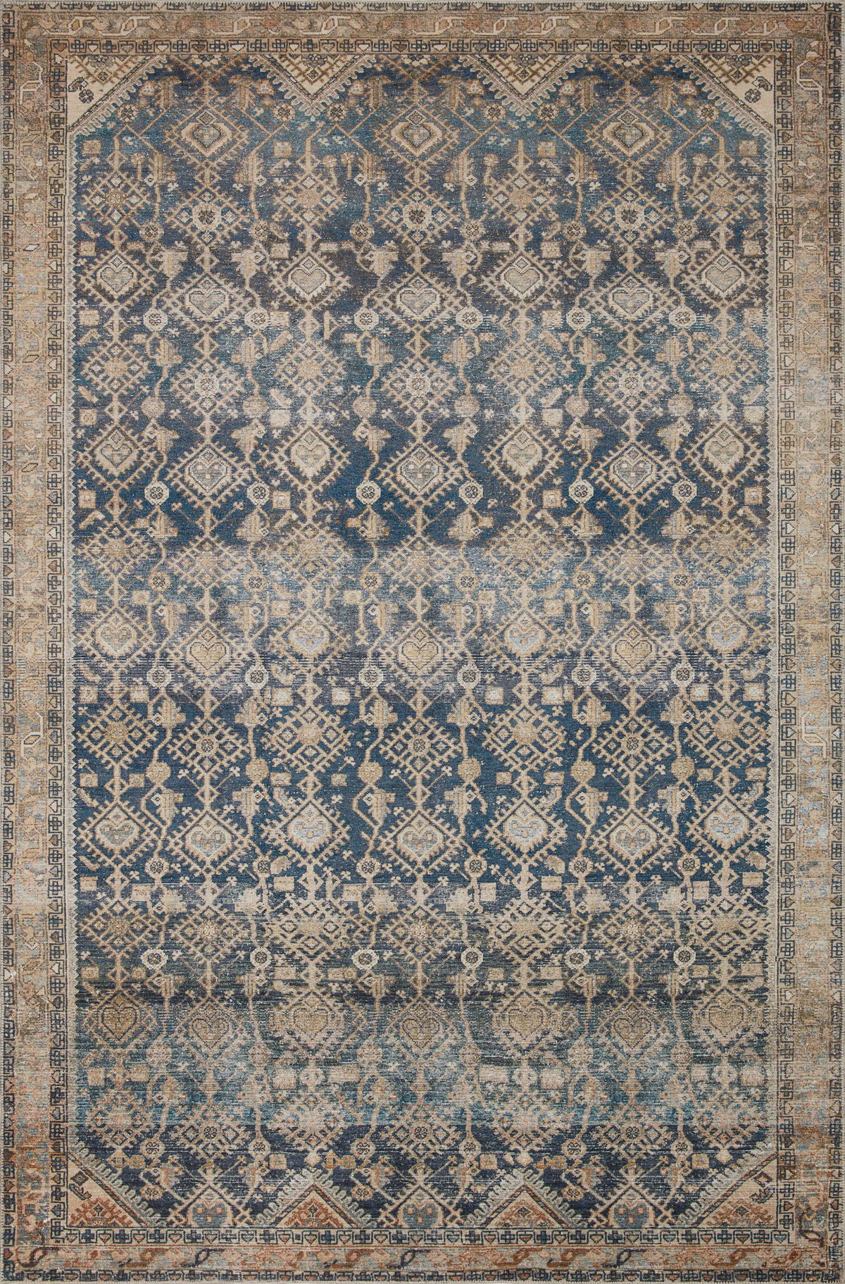 Magnolia Home by Joanna Gaines x Loloi Lenna Rug, 1'6" length x 1'6" width