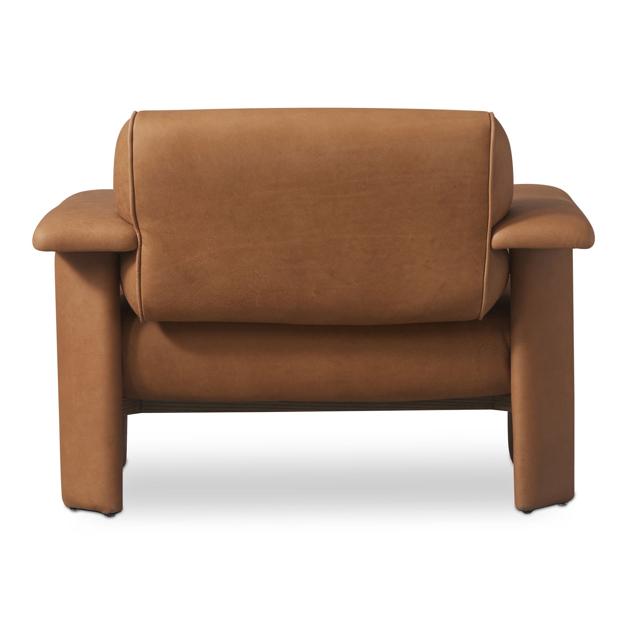 Marcello Lounge Chair Tan, Accent Chair by Moe's Home, 40.2" width x 29.9" height x 32.5" depth View 4