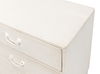 Willow 3 Drawer Commode, Antique White, Cabinets & Chest by Sarreid, 26" length x 16" width x 28" height thumbnail 4