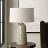 Strata Tan Glaze Table Lamp, by Uttermost, 18" width x 26.25" height x 18" depth thumbnail 4