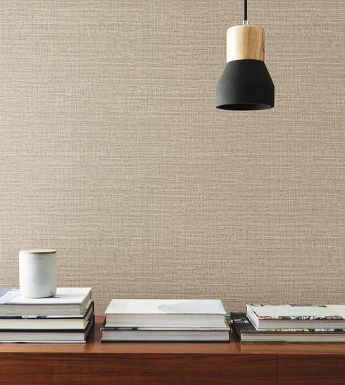 Scotland Tweed Beige Wallpaper
