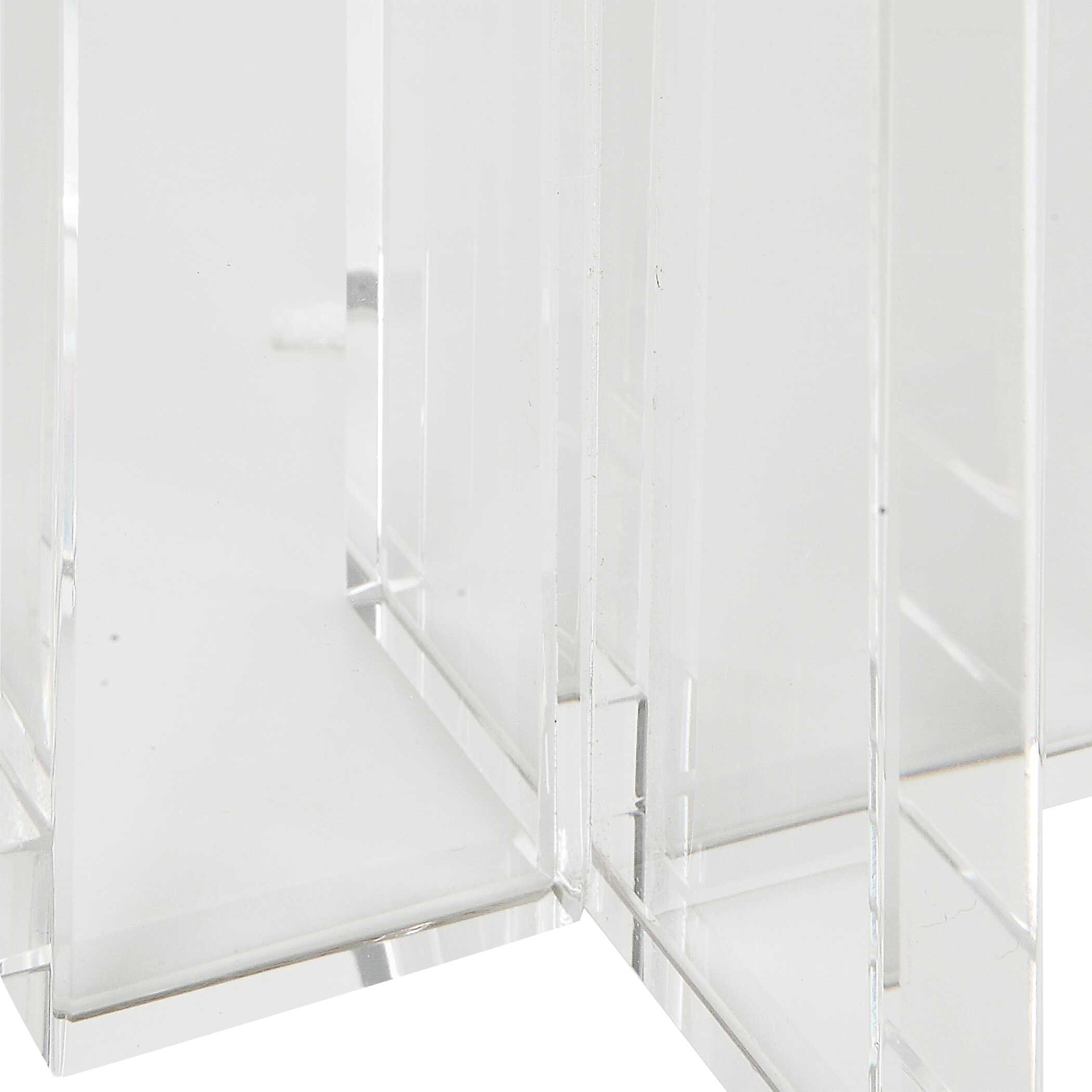 Crystal Pillar Candleholders Set/2 large image 