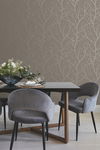 Trees Silhouette Mocha & Silver Wallpaper thumbnail 1