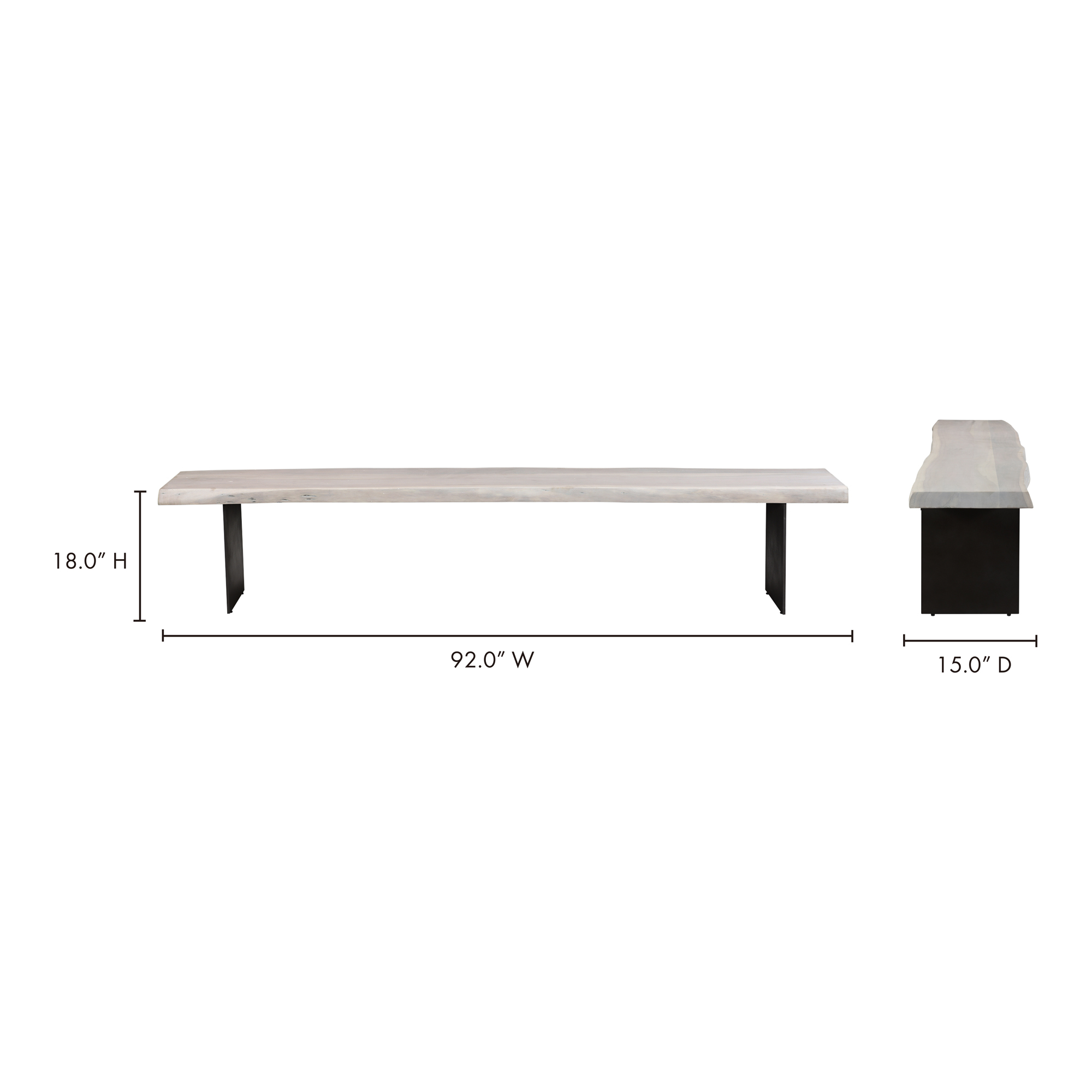 Evans Dining Bench large image 
