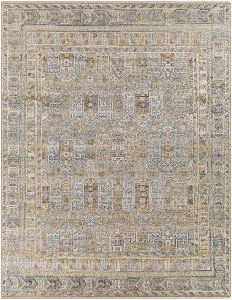 Nobility Handmade Rug, by Surya, 6' length x 4' width