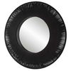 Sailor's Knot Black Round Mirror, by Uttermost, 51.25" width x 51.25" height x 2.5" depth thumbnail 5