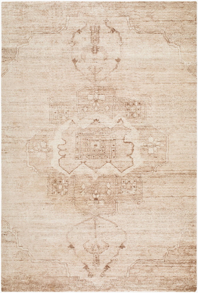Unique Handmade Rug, by Surya, 1'6" length x 1'6" width
