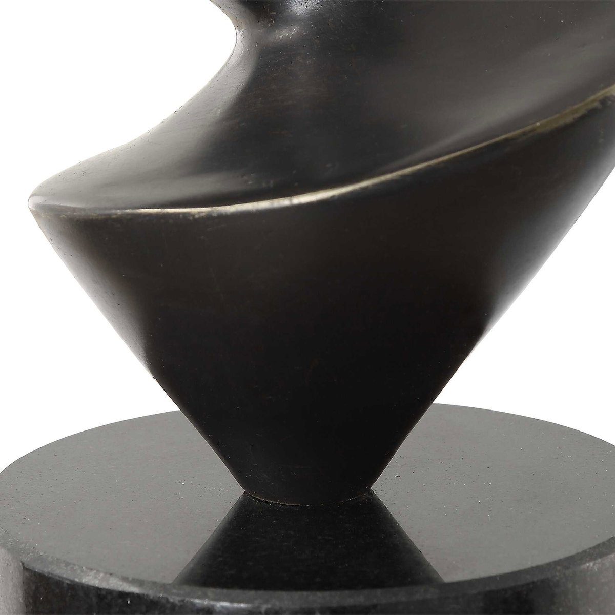 All Twisted Bronze Sculpture, Figurines & Statue by Uttermost, 4.75" width x 20.75" height x 4.25" depth View 4
