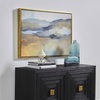 Folded Hills Framed Landscape Art, by Uttermost, 37.5" width x 25.5" height x 2" depth thumbnail 4