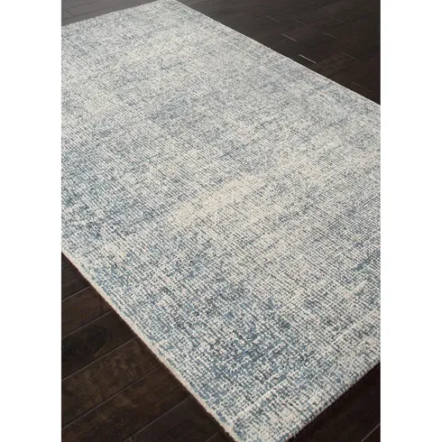 Ivory/Blue Area Rug