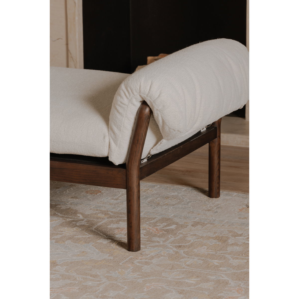 Cardero Daybed Ivory, Chaise Lounges & Daybed by Moe's Home, 74.5" width x 23.5" height x 30" depth View 8