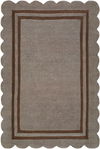 Scalloped Handmade Rug thumbnail 0