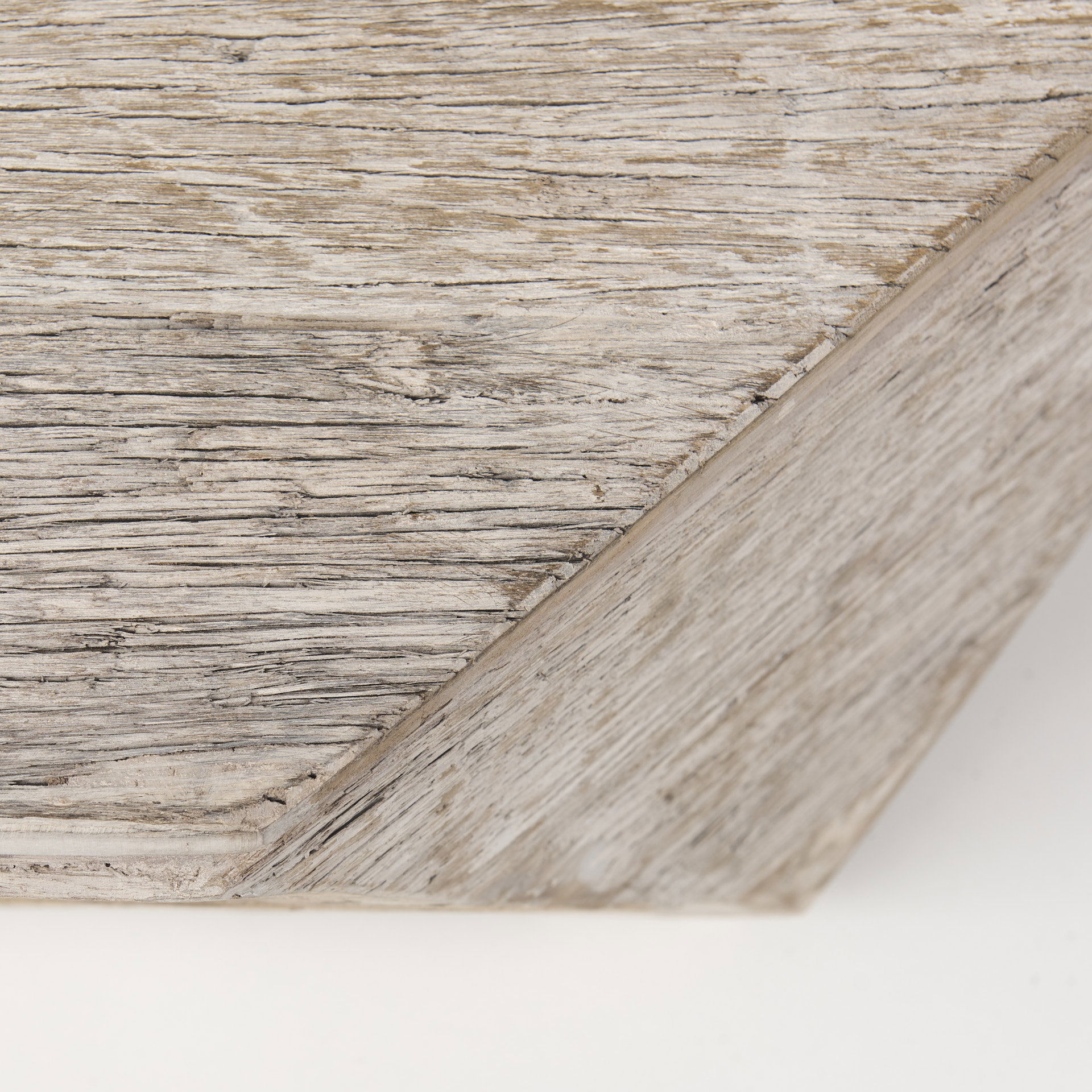 Esagono Octagonal Reclaimed Wood Coffee Table with Storage, by Mercana, 48" length x 48" width x 15" height View 10