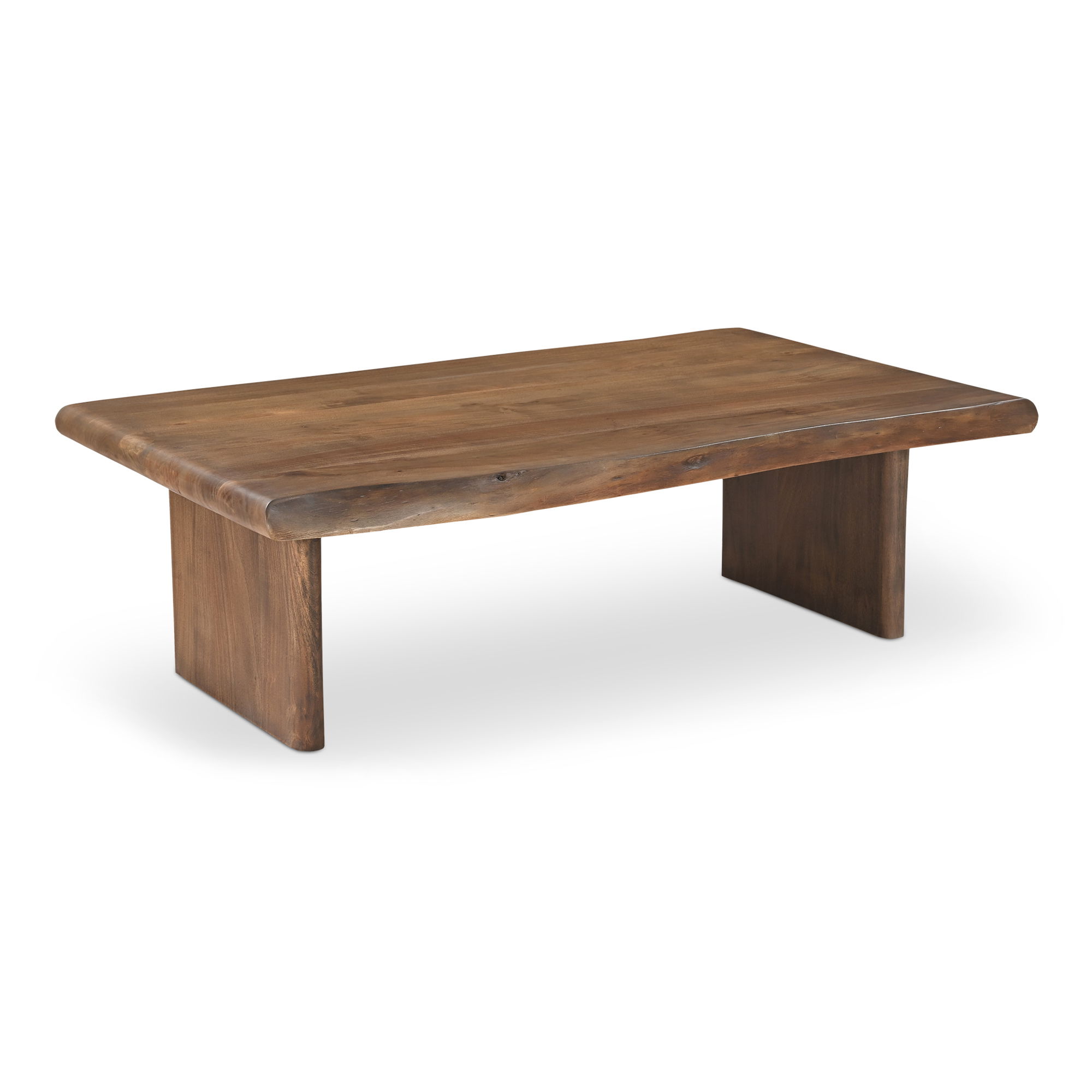 Lila Coffee Table Brown, by Moe's Home, 55" width x 16" height x 30" depth View 2