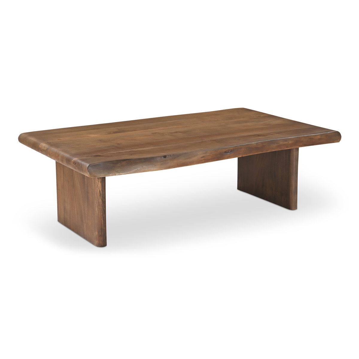 Lila Coffee Table Brown, by Moe's Home, 55" width x 16" height x 30" depth View 2