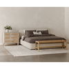 Colin Queen Bed Oatmeal, by Moe's Home, 70" width x 40" height x 86" depth thumbnail 12