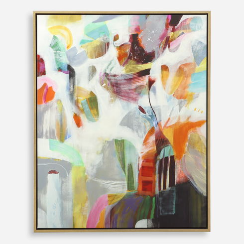Renewal Framed Abstract Art