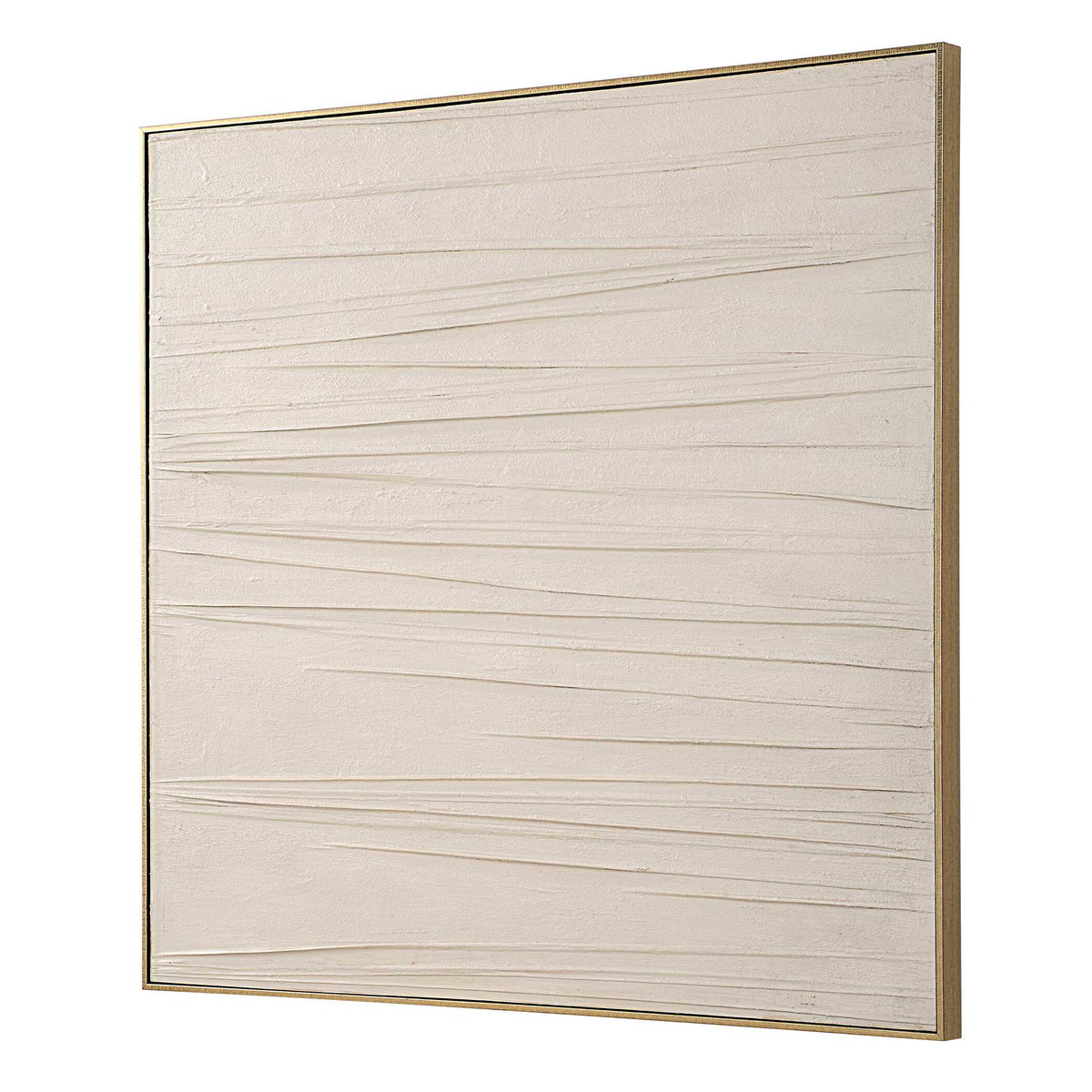 Walking The Line Minimalist Canvas Art, by Uttermost, 49" width x 49" height x 2.5" depth View 5