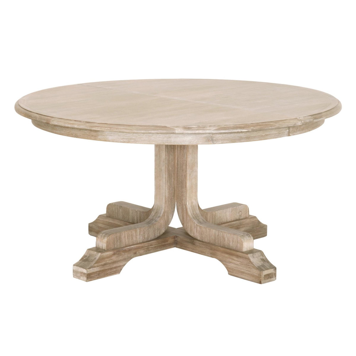 Torrey 60' Round Extension Dining Table, by Essentials for Living, 60" width x 30" height x 60" depth View 3