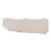 Fraser 3 Piece Modular Sectional With Slipper White thumbnail 1