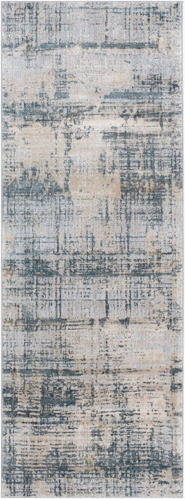Brunswick Machine Woven Rug, by Surya, 7'2.61" length x 2'7.5" width