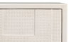 Bronzini Credenza  Embossed White, by Sarreid, 1'8" length x 7'10" width x 2'10" height thumbnail 5