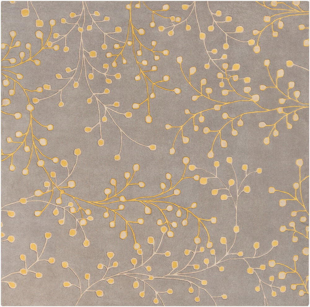 Athena Handmade Rug, by Surya, 8' length x 8' width