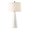 Loire Ivory Glaze Table Lamp, by Uttermost, 19" width x 35.75" height x 19" depth thumbnail 1