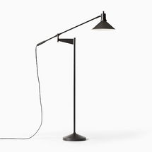 Online Designer Living Room Pete Floor Lamp, Dark Bronze