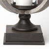 Brillion Large Rustic Wood Metal Table Candle Holder thumbnail 10