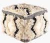 Apache Pouf, Ottoman by Surya, 20" width x 20" height thumbnail