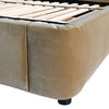 Agi Bed King Camel, by Dovetail, 88.75" width x 43" height x 89" depth thumbnail 7