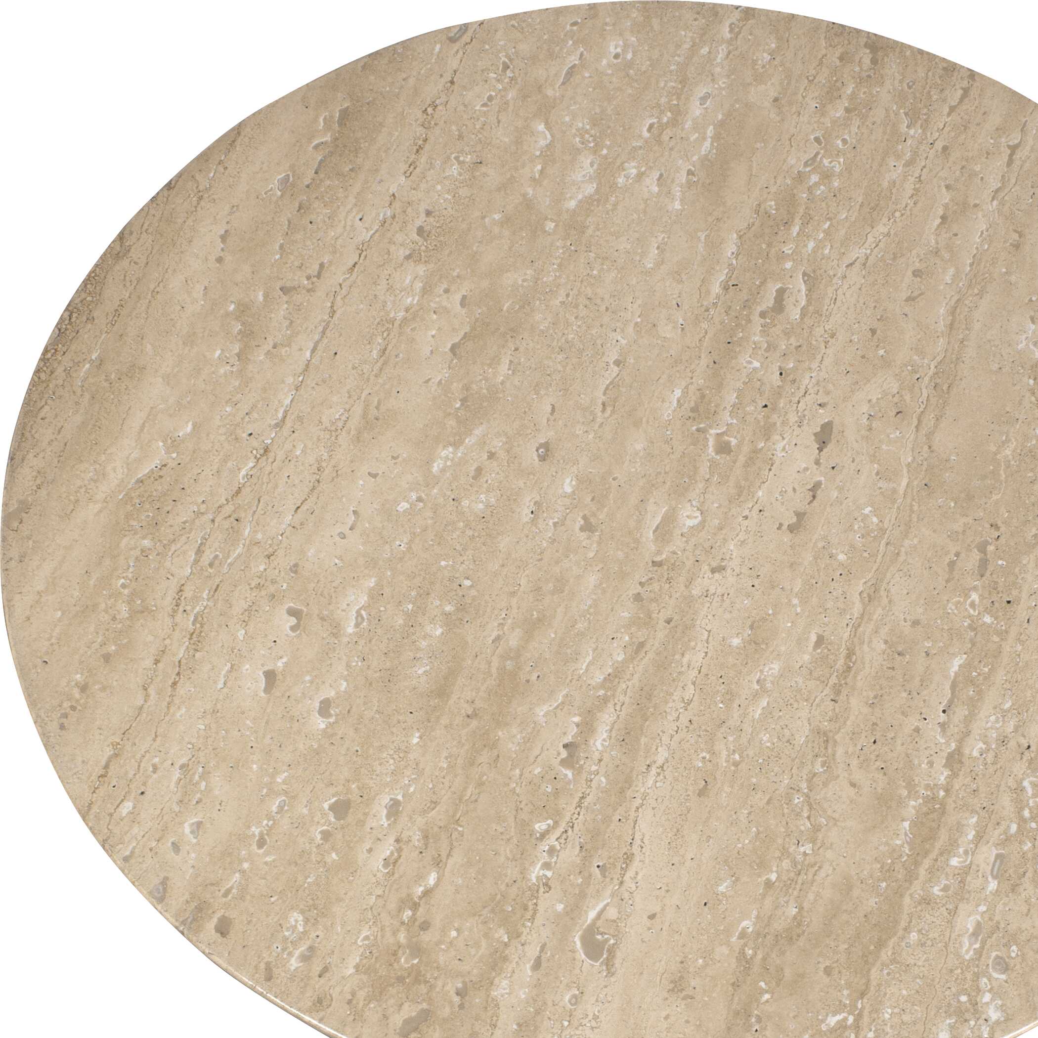 Oslo Brass Outdoor Accent Table large image 