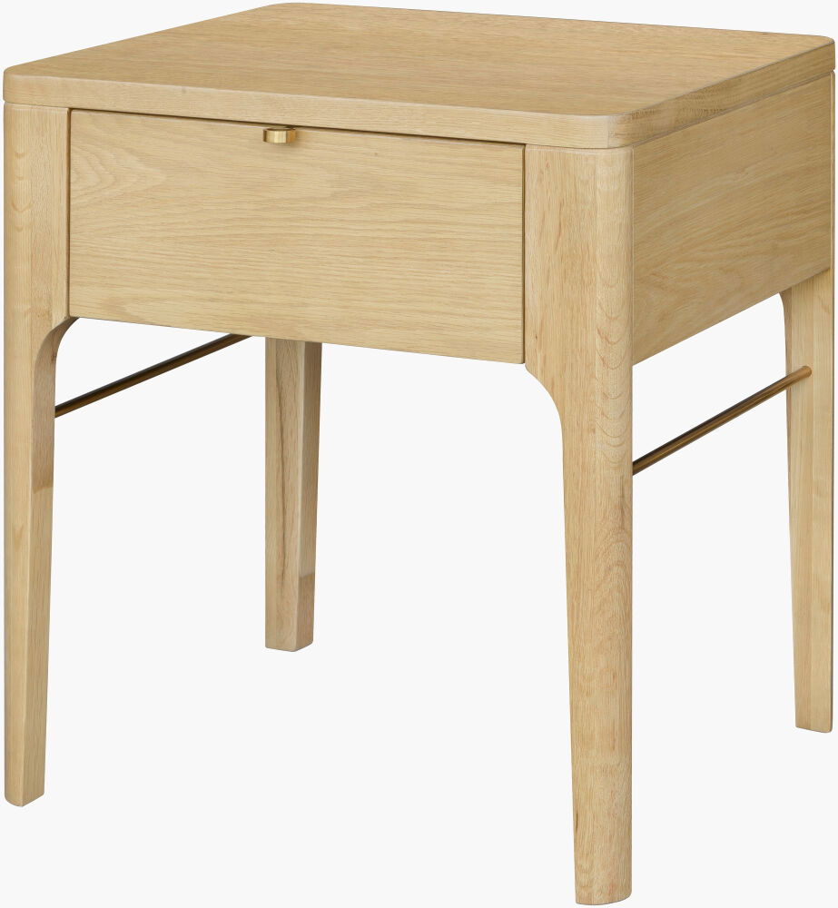 Anello End Table, Side & End Table by Surya, 22" width x 24" height