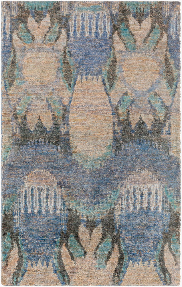 Scarborough Handmade Rug, by Surya, 1'6" length x 1'6" width