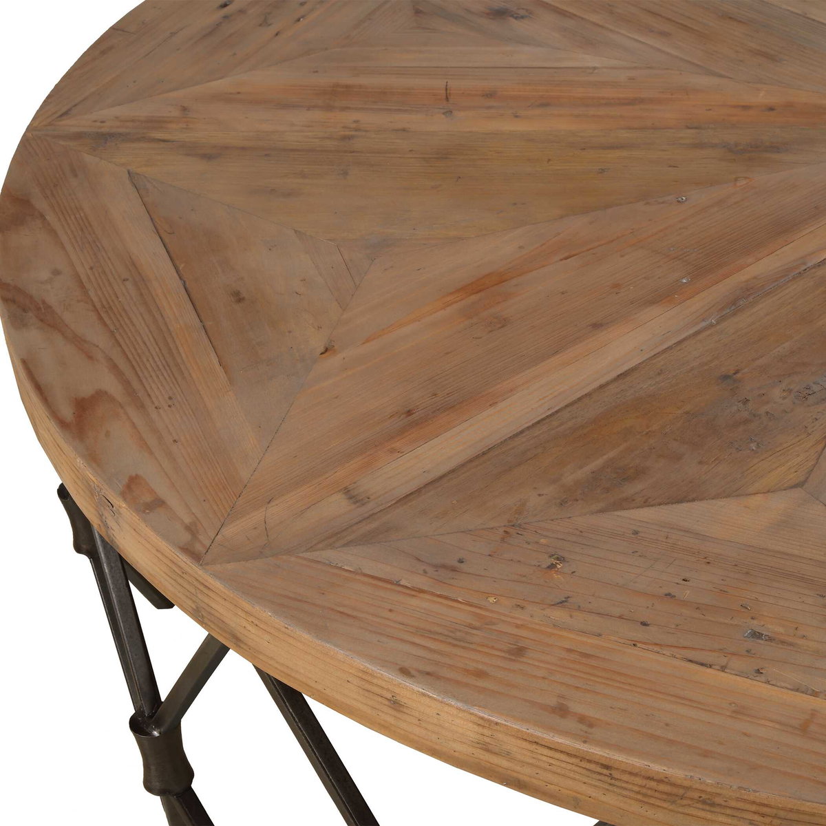 Chain Reaction Wooden Coffee Table, by Uttermost, 54" width x 17" height x 54" depth View 7