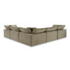 Clay Classic L-shaped Modular Sectional Desert Sage thumbnail 4