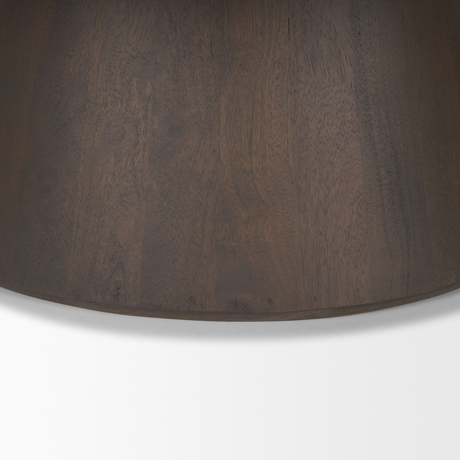Takoda Dark Brown Wood Tapered Drum Nesting Coffee Tables large image 