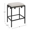Paradox Counter Stool, Counter & Bar Stool by Uttermost, 18" width x 26.5" height x 14.12" depth thumbnail 3