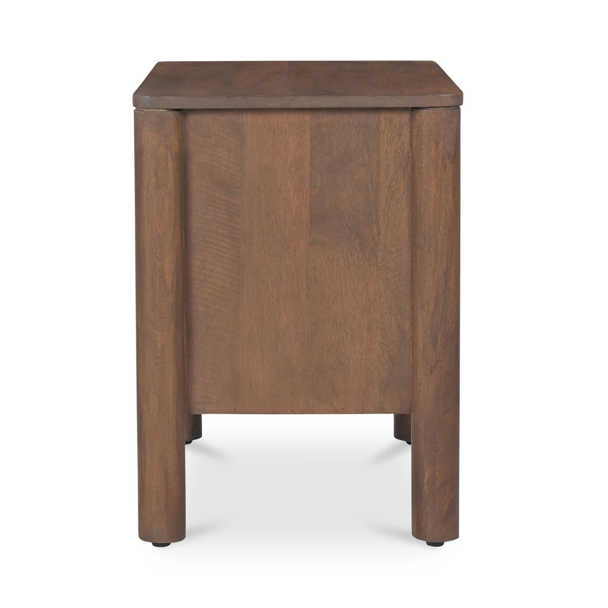 Wiley Nightstand Vintage Brown, by Moe's Home, 23.5" width x 22.5" height x 16.25" depth View 6