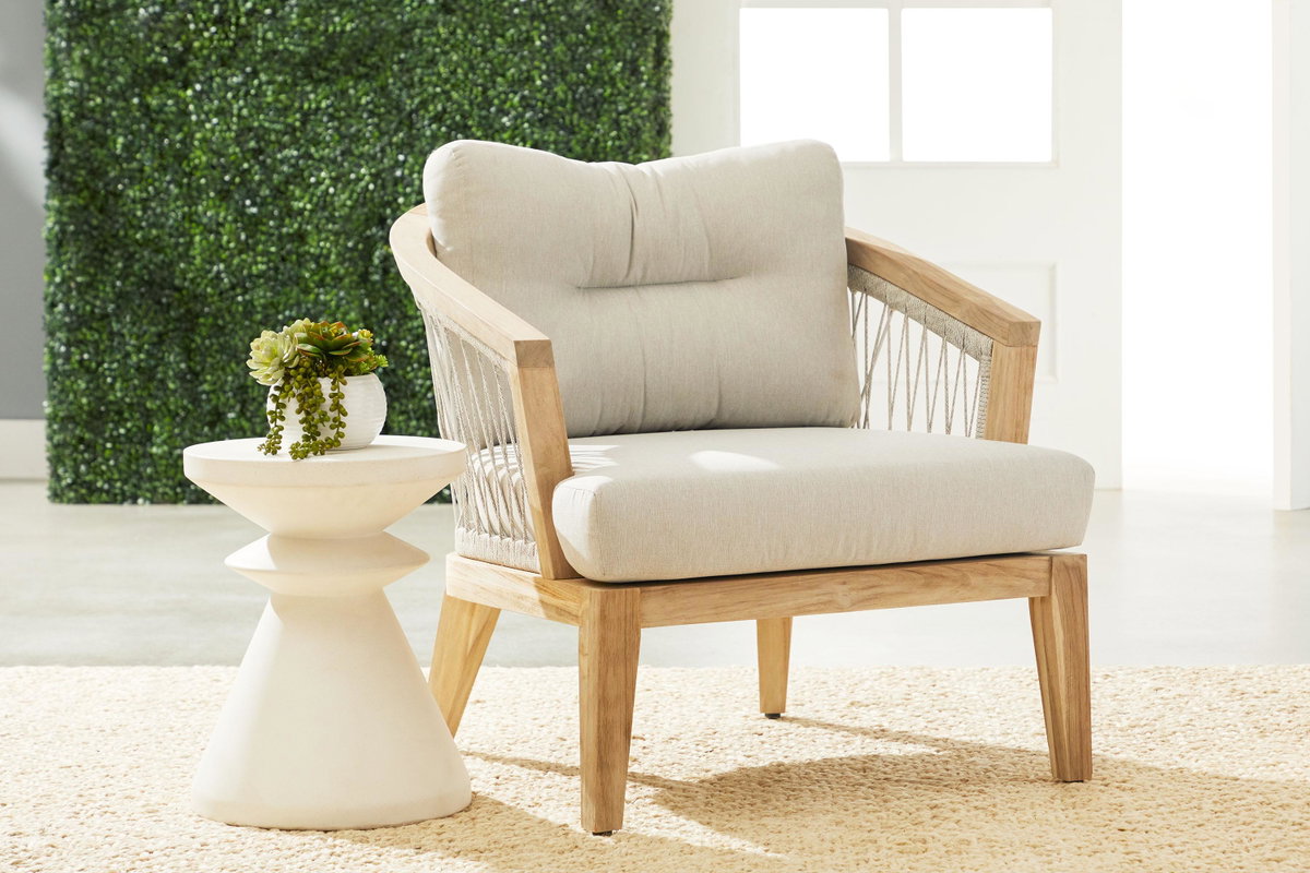 Web Outdoor Club Chair, Accent Chair by Essentials for Living, 30" width x 32" height x 30.5" depth View 14