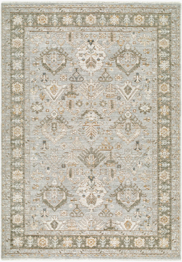 Jane Machine Woven Rug, by Surya, 6'11.86" length x 5'2.99" width
