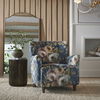 Lainey Floral Upholstered Armchair, Furniture by Uttermost, 30" width x 32.5" height x 31.5" depth thumbnail 2